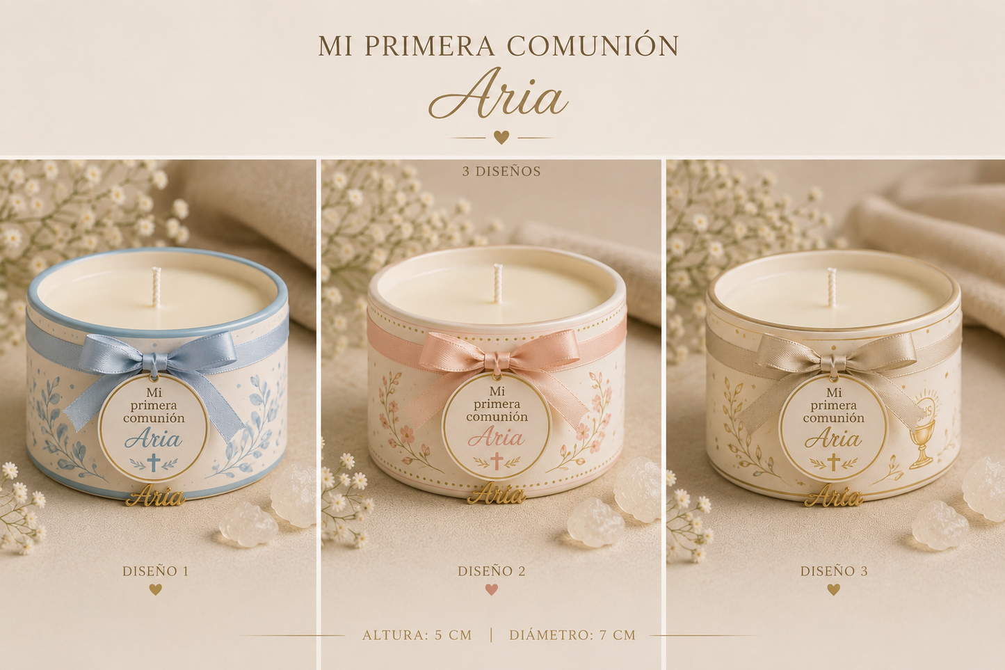Mi Primera Comunión A | Teahlight Jumbo