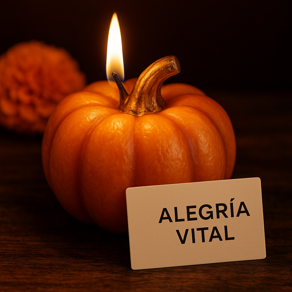 🎃 Canasta de Gratitud - Set de 6 Calabazas Pumpkin Spice 🍂