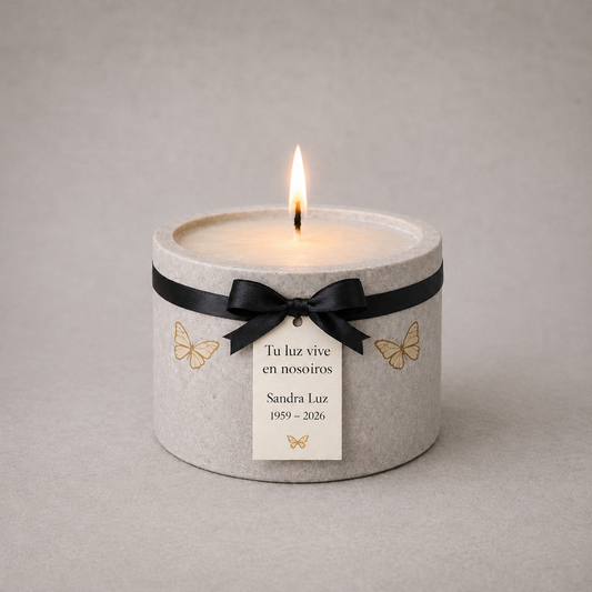 Tealight Arte Aniversario Luctuoso