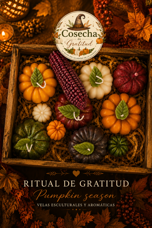 Caja de ritual de cosecha