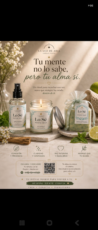 🌿 Lo Sé. Menta Milk