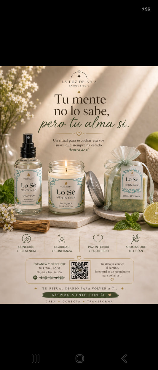🌿 Lo Sé. Menta Milk